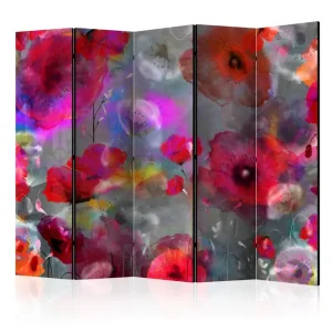 Fynd Rumsavdelare Painted Poppies 225x172 Artgeist sp. z o. o. - Inredning