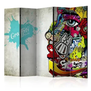 Rumsavdelare Graffiti Beauty 225x172 Artgeist sp. z o. o. - Inredning Extra rabatt