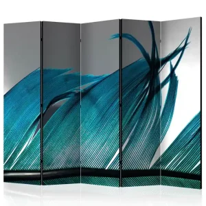 Sänkt pris Rumsavdelare Turquoise Feather 225x172 Artgeist sp. z o. o. - Inredning