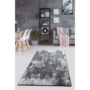 Gonesse Entrematta 80x300 cm Svart/Sammet - Textil & mattor I lager