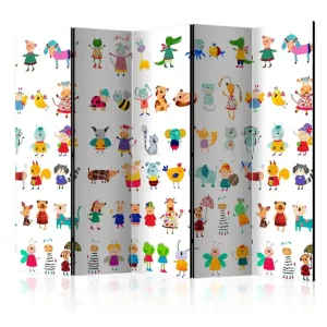 Beställ nu Rumsavdelare Cartoon Pets 225x172 Artgeist sp. z o. o. - Inredning