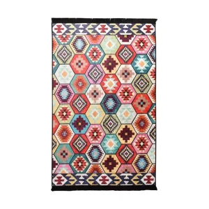 Kundfavorit Orrazia Matta 140x190 cm Flerfärgad/Sammet - Textil & mattor