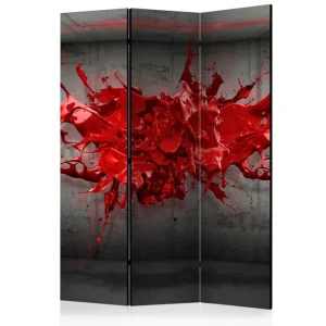 Endast idag Rumsavdelare Red Ink Blot 135x172 Artgeist sp. z o. o. - Inredning