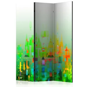 Rumsavdelare Abstract City 135x172 Artgeist sp. z o. o. - Inredning I lager