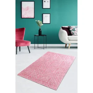 Matta Hemangie 80x150 cm Rosa/Sammet - Textil & mattor Sänkt pris