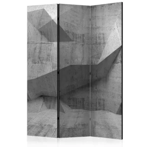 Premium Rumsavdelare Concrete Geometry 135x172 Artgeist sp. z o. o. - Inredning