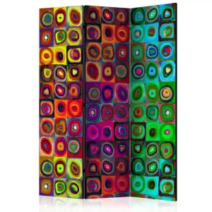 Populärt val Rumsavdelare Colorful Abstract Art 135x172 Artgeist sp. z o. o. - Inredning