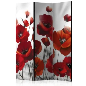 Endast denna vecka Rumsavdelare Poppies In The Moonlight 135x172 Artgeist sp. z o. o. - Inredning