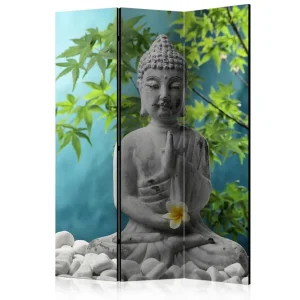 Rumsavdelare Meditating Buddha 135x172 Artgeist sp. z o. o. - Inredning Handla nu
