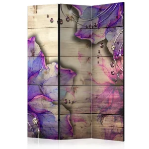 Kundfavorit Rumsavdelare Purple Memory 135x172 Artgeist sp. z o. o. - Inredning