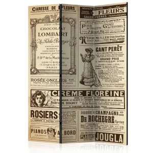 Rumsavdelare Vintage Magazines 135x172 Artgeist sp. z o. o. - Inredning Lågt pris