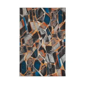 Barrim Matta 100x150 cm Flerfärgad - Textil & mattor Utförsäljning