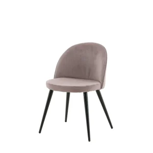 Billig Venture Home Velvet Matstol Manchester Rosa - Möbler
