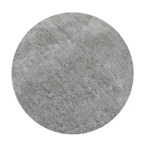 Snabb leverans Vigentino Matta Rund 90 cm Grå/Akryl - Textil & mattor