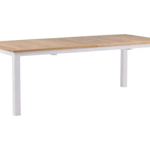 Venture Home Panama Förlängningsbart Matbord Utomhus 224-324 cm Teak/Vit - Utemöbler Rea