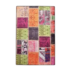 Nevriye Entrematta 100x300 cm Flerfärgad/Sammet - Textil & mattor Trygg betalning