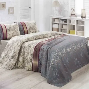 Begränsat antal Victoria Överkast Enkelt 160x230 cm Creme/Beige/Multi - Textil & mattor