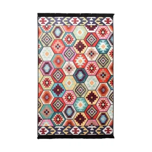 Trygg betalning Matta Comb 160x230 cm Flerfärgad/Sammet - Textil & mattor