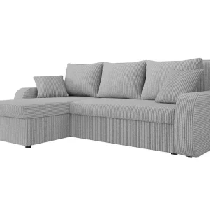 Billigare Kintore 3-sits Hörnbäddsoffa Ljusgrå - Möbler
