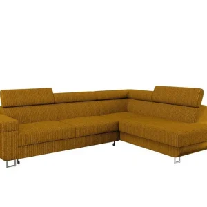 Billig Kintore 3-sits Hörnbäddsoffa Yellow - Möbler