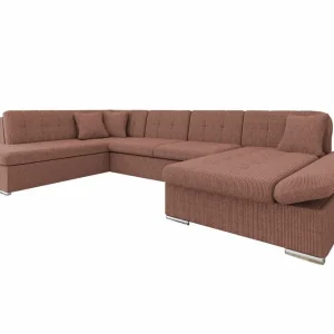 Zumar 4-sits Hörnbäddsoffa Light brown - Möbler Endast idag