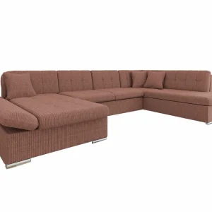 Zumar 4-sits Hörnbäddsoffa Light brown - Möbler Endast denna vecka