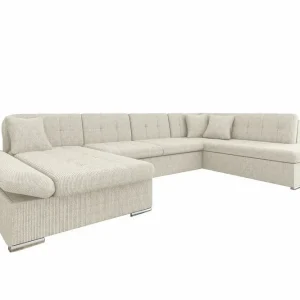 Zumar 4-sits Hörnbäddsoffa Beige/Light beige - Möbler Trygg betalning