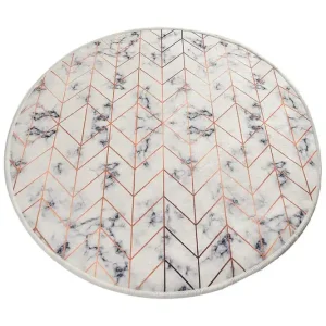 Trygg betalning Chilai Home Badmatta 100 Rund Multi - Textil & mattor