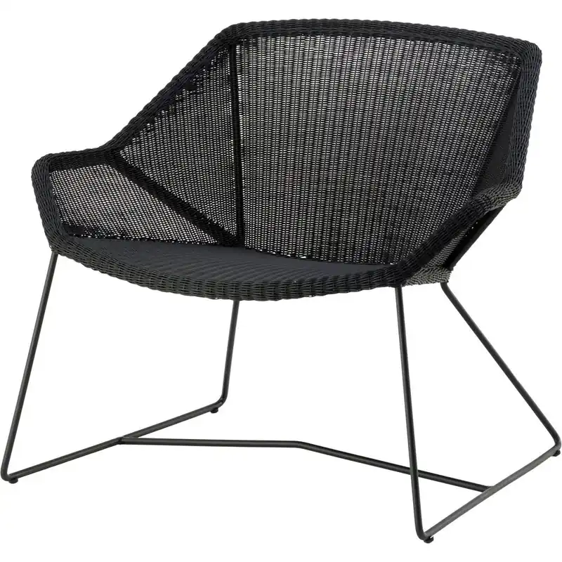 Breeze Loungestol Black Billigare