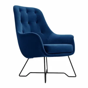 Sista chansen Laytown Fåtölj Dark Blue/Black - Möbler
