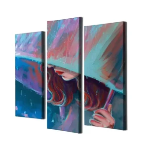 Väggdekor Canvas Målning 3 Delar - Inredning Endast idag