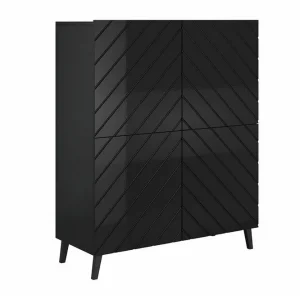 Strontian Highboard Scandinavian Choice Black - Förvaring Erbjudande