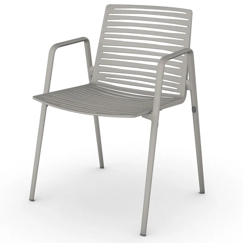 Zebra karmstol Powder Grey Erbjudande