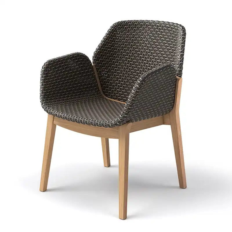 Outlet CALADIO fåtölj DF3 teak 0205 salak 0240