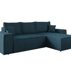 Begränsad tid Knocklong 3-sits Hörnbäddsoffa blue - Möbler