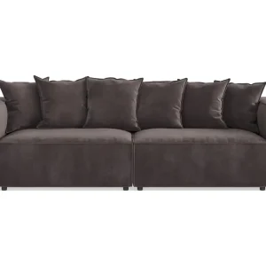 Andrarum Cubo 4-sits Djup Soffa Beige - Möbler Outlet
