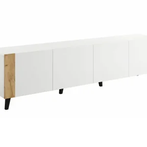 Strontian Tv-skåp 201 cm Scandinavian Choice White - Möbler I lager