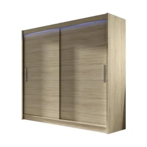 Scandinavian Choice Prag Garderob 180x57x215 cm Beige - Förvaring Kundfavorit
