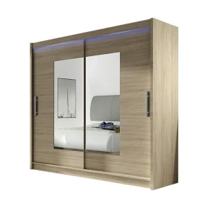 Scandinavian Choice Prag Garderob 180x57x215 cm Beige - Förvaring Handla nu