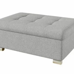 Trefor Fotpall 70 cm Ljusgrå - Möbler Expressleverans