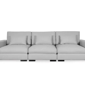 Expressleverans Scandinavian Choice Dubai 3-sits soffa Extra Djup Ljusgrå - Möbler