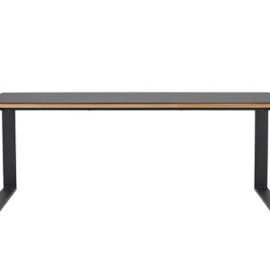 Utförsäljning deNoord Aspvik Matbord 100x200 cm Svart Svart - Utemöbler