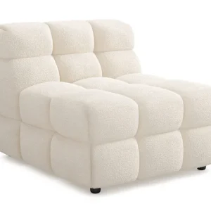 Fynd Andrarum Elise Bubblig Fåtölj Beige Teddy - Möbler