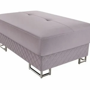 Sista chansen Reginia Fotpall 67 cm Light purple - Möbler