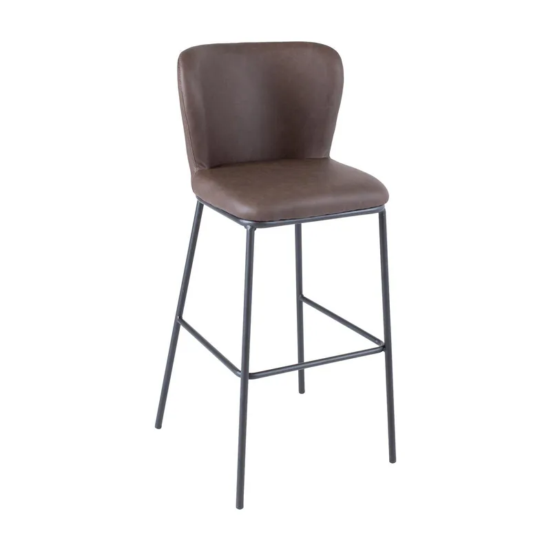 Begränsad tid Barstol Savoy 110x40xh74 cm, melamin med ekbark brun - Hushåll