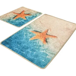 Lägg i varukorgen Niyanna Badrumsmatta 2-pack Flerfärgad - Textil & mattor