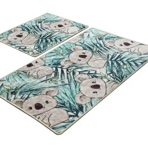 Niyanna Badrumsmatta 2-pack Flerfärgad - Textil & mattor Erbjudande