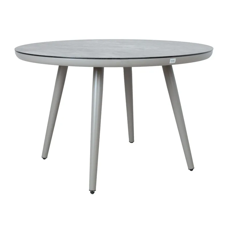 Snabb leverans Bord Silva D120x75 cm gråbeige - Utemöbler