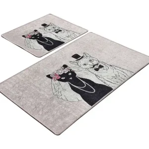 Niyanna Badrumsmatta 2-pack Flerfärgad - Textil & mattor Rabatter