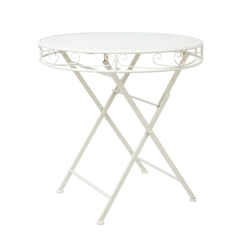 Köp nu Bord Sandy D70x73 cm antikvit - Utemöbler